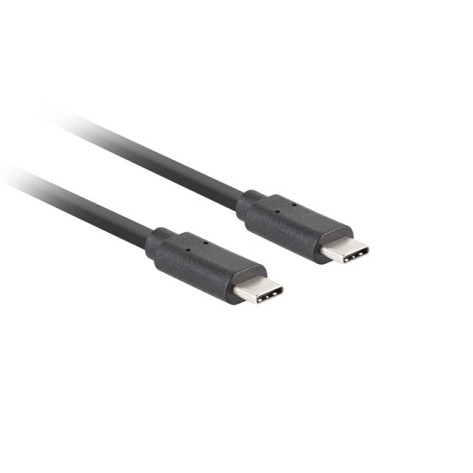 Кабел Lanberg USB-C M - CA-CMCM-32CU-0005-BK