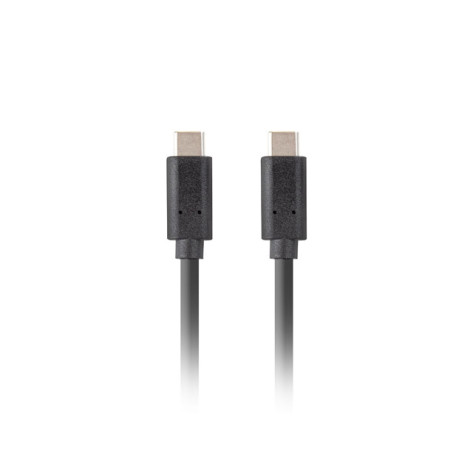Кабел Lanberg USB-C M - CA-CMCM-32CU-0005-BK