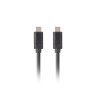 Кабел Lanberg USB-C M - CA-CMCM-32CU-0005-BK