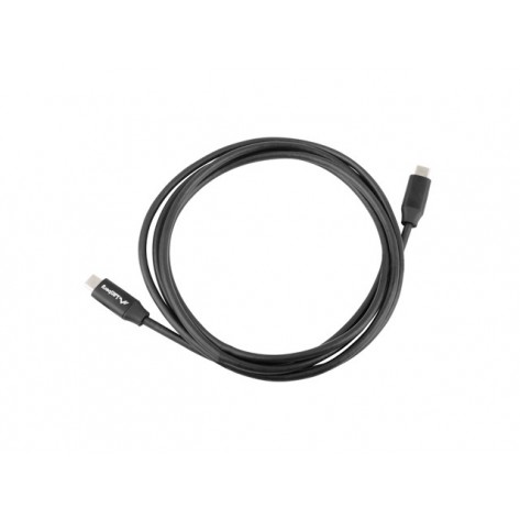 Кабел Lanberg USB-C M - CA-CMCM-40CU-0018-BK
