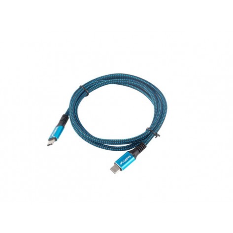 Кабел Lanberg USB-C M - CA-CMCM-45CU-0012-BK