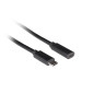 Кабел Lanberg USB-C M - CA-USBE-20CC-0005-BK