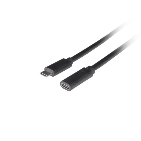 Кабел Lanberg USB-C M - CA-USBE-20CC-0015-BK