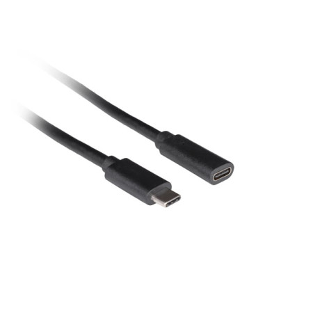 Кабел Lanberg USB-C M - CA-USBE-20CC-0015-BK