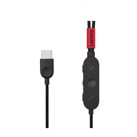 Слушалки Lenovo Go USB-C ANC In-Ear Headphones - 4XD1C99220