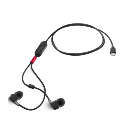 Слушалки Lenovo Go USB-C ANC In-Ear Headphones - 4XD1C99220