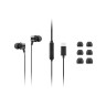 Слушалки Lenovo USB-C Wired In-Ear Headphones - 4XD1J77351