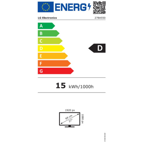 Монитор LG 27BA550-B - 27BA550-B