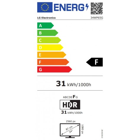 Монитор LG 34WP65G-B - 34WP65G-B