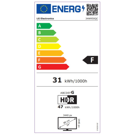 Монитор LG 34WR50QC-B - 34WR50QC-B