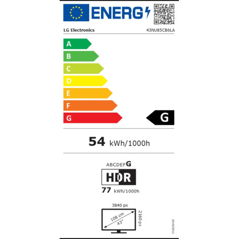 Телевизор LG 43NU850B3LA - 43NU85CB6LA