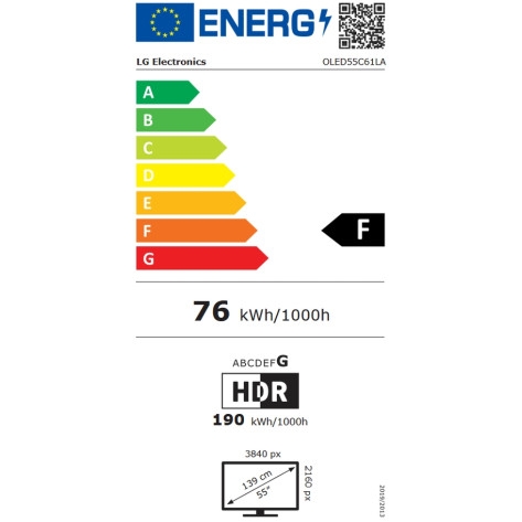 Телевизор LG OLED55C61LA - OLED55C61LA