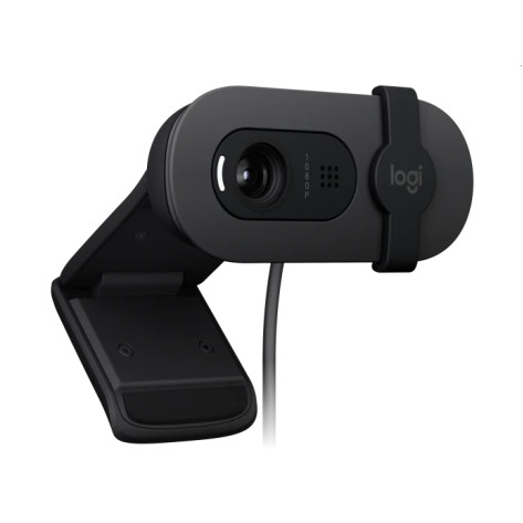 Уебкамера Logitech Brio 100 Full HD Webcam - GRAPHITE - USB - N - 960-001585