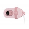 Уебкамера Logitech Brio 100 Full HD Webcam - ROSE - USB - N - 960-001623