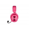 Слушалки Logitech Headset - PRO X 2 LIGHTSPEED Wireless Gaming Headset - MAGENTA - 2.4GHZ - N - 981-001275