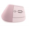 Мишка Logitech Lift Vertical Ergonomic Mouse - ROSE - 910-006478