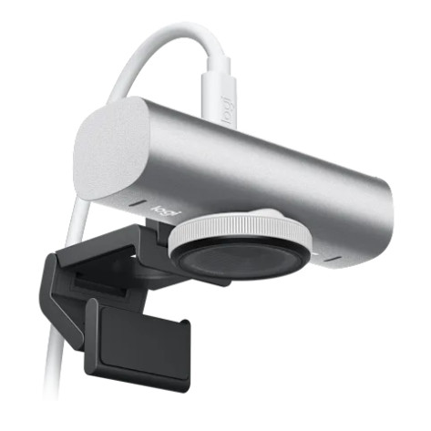 Уебкамера Logitech MX Brio - B2C Pale Grey - 960-001554