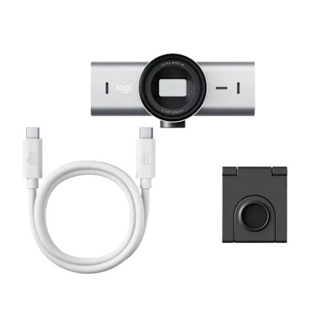 Уебкамера Logitech MX Brio - B2C Pale Grey - 960-001554