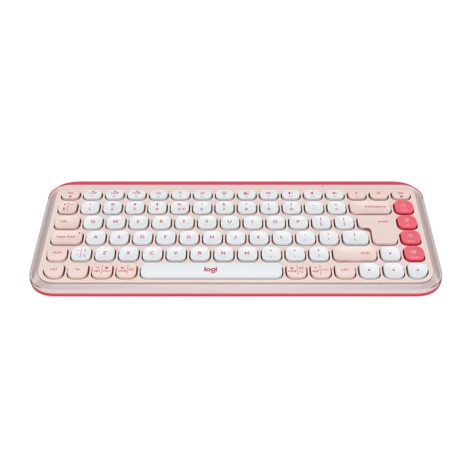 Клавиатура Logitech Pop Icon Keys - Rose - US INT'L - BT - N - 920-013073