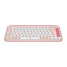 Клавиатура Logitech Pop Icon Keys - Rose - US INT'L - BT - N - 920-013073