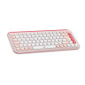 Клавиатура Logitech Pop Icon Keys - Rose - US INT'L - BT - N - 920-013073