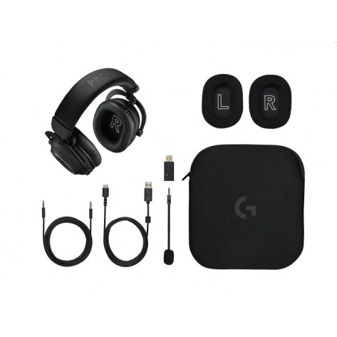 Слушалки Logitech Pro X 2 Headset black - 981-001263