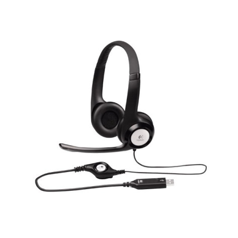 Слушалки Logitech USB Headset H390 - 981-000406