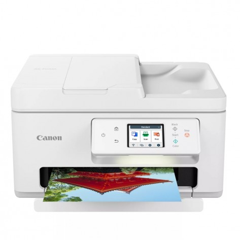Мастилоструйно многофункционално устройство Canon PIXMA TS7750i All-In-One, бял - 6258C006AA