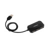 USB хъб Natec HUB Locust USB 2.0 4-Port Black - NHU-0647