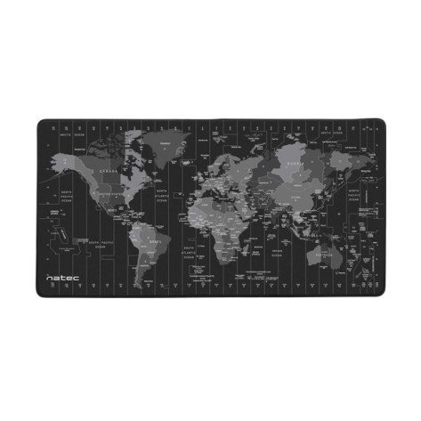 Подложка за мишка Natec Mouse Pad Time Zone Map MAXI 800x400 mm - NPO-1119