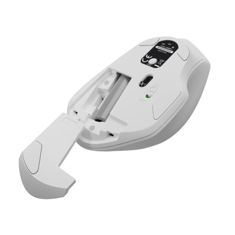 Мишка Natec Mouse Siskin Wireless 1600DPI 2.4GHz + Bluetooth 5.0 Optical White - NMY-1972