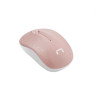 Мишка Natec Mouse Toucan Wireless 1600 DPI Optical Pink-White - NMY-1652