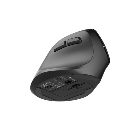 Мишка Natec Vertical Mouse Crake 2  BLUETOOTH 5.2 + 2.4GHZ BLACK 2400dpi - NMY-2049