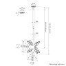 Стойка Neomounts Back to Back Screen Ceiling Mount  - FPMA-C340DBLACK