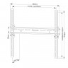 Стойка Neomounts by NewStar Screen Wall Mount  - WL30-350BL14