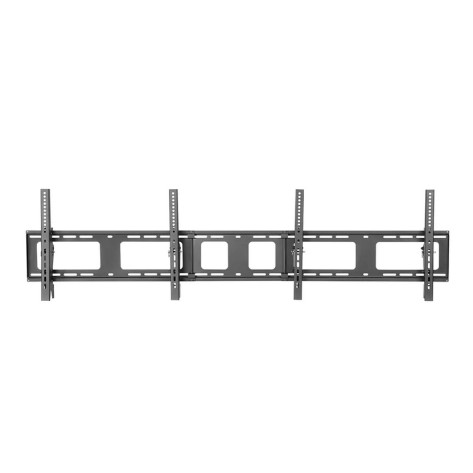 Стойка Neomounts Flat Screen Wall Mount for menu board - 2 screens - landscape - NS-WMB200BLACK