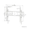 Стойка Neomounts Level-750 Wall Mount  - WL35-750BL18