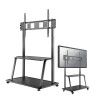 Стойка Neomounts Mobile Flat Screen Floor Stand  - NS-M4000BLACK#1_#2