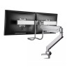 Стойка Neomounts Monitor arm 10-32" - gas spring - Topfix - 180°-stop - NM-D775DXSILVER