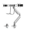 Стойка Neomounts Monitor arm 10-32" - gas spring - Topfix - 180°-stop - NM-D775DXSILVER