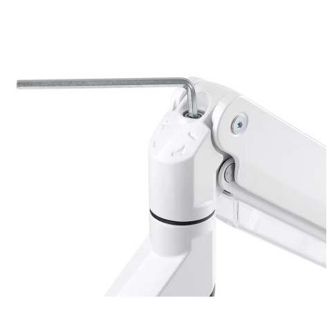 Стойка Neomounts Monitor arm 10-32" - gas spring - Topfix - 180°-stop - NM-D775DXWHITE