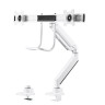 Стойка Neomounts Monitor arm 10-32" - gas spring - Topfix - 180°-stop - NM-D775DXWHITE