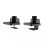 Стойка Neomounts Monitor arm 10-49" - gas spring - Topfix - 180°-stop - NM-D775BLACKPLUS