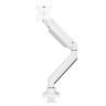 Стойка Neomounts Monitor arm 10-49" - gas spring - Topfix - 180°-stop - NM-D775WHITEPLUS