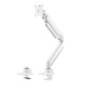 Стойка Neomounts Monitor arm 10-49" - gas spring - Topfix - 180°-stop - NM-D775WHITEPLUS