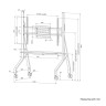 Стойка Neomounts Move Go Mobile Floor Stand  - FL50-525BL1