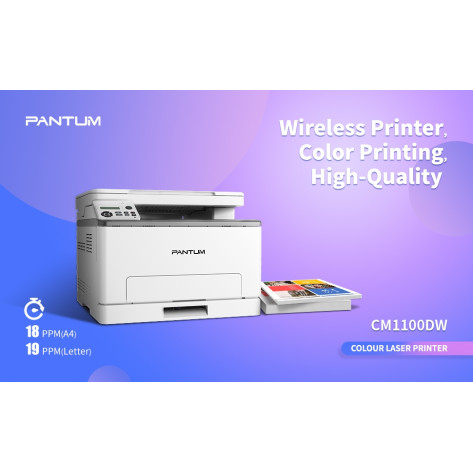 Лазерно многофункционално устройство Pantum CM1100DW Laser MFP + Pantum CTL-1100HC  - 3011320006_BCMY