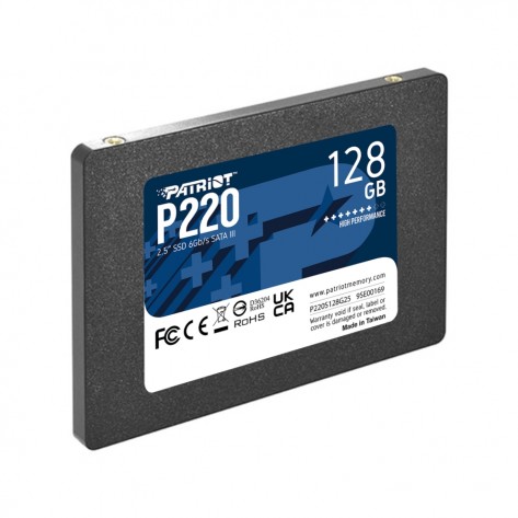 Твърд диск Patriot P220 128GB SATA3 2.5 - P220S128G25