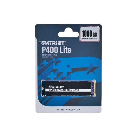 Твърд диск Patriot P400 LITE 1000GB M.2 2280 PCIE Gen4 x4 - P400LP1KGM28H