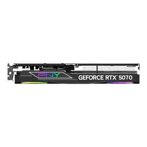 Видео карта PNY GeForce RTX 5070 12GB GDDR7 OC EPIC-X RGB Triple Fan - VCG507012TFXXPB1-O